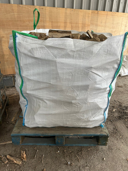 Kiln Dried Hardwood Logs – 1m³ Bulk Bag